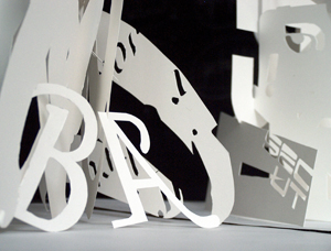 gender typography installation Marianne Larsen